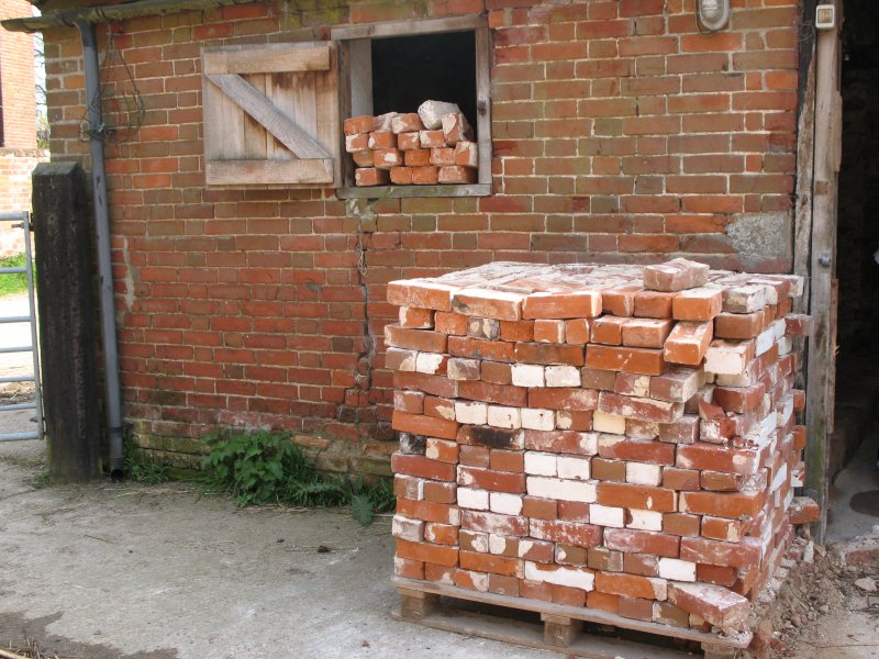 stacked bricks