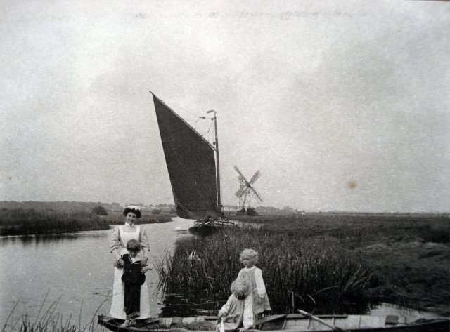 With Corkie at
staithe