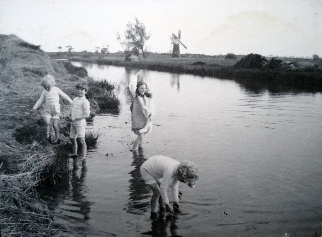 Playing at How Hill
                Staithe