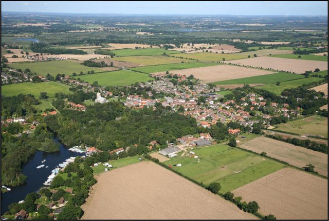 Ludham
                          from the air