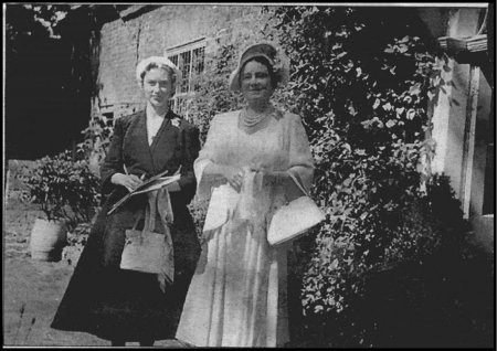 Princess
                      Anne and Queen Mother