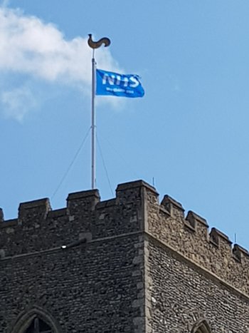 Flag close
                              up