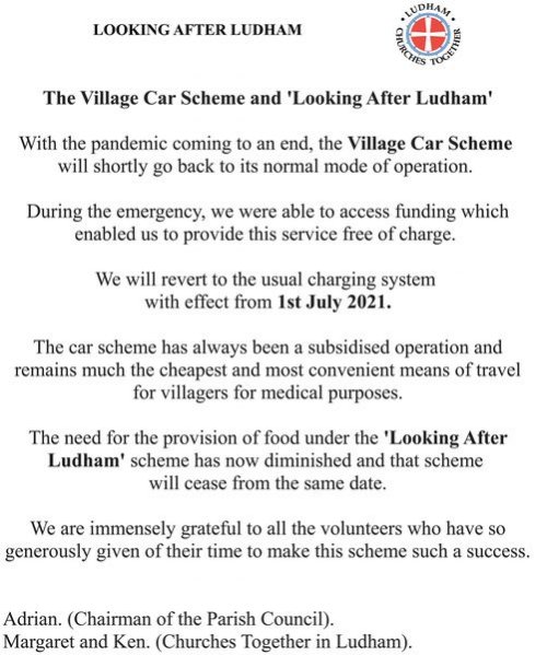 Looking after
                                  Ludham final report