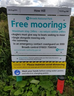 sign on
                                  moorings