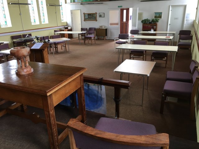 methodist chuch in lockdown