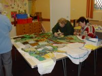 sewing the map