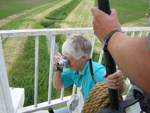 taking photos