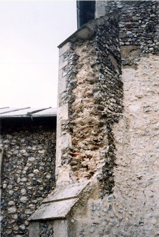 Butress before