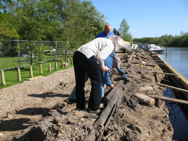 Looking at bit of wherry